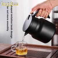 ราคา TAGGLEE หม้อกาแฟ กาน้ําชาสตูว์สแตนเลส 1000 มล หม้อเก็บความร้อนความจุขนาดใหญ่แบบพกพาสําหรับใช้ในสํานักงาน (47108068356)