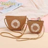 ราคา กระเป๋าฟางแฮนด์เมด TAGGGLEE รูปทรงเปลือกหอย พร้อมกระเป๋าสตางค์แฟชั่น (58100847291)