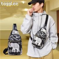 ราคา TAGGLEE กระเป๋าสะพายข้างความจุขนาดใหญ่หลายกระเป๋ากระเป๋าคาดหน้าอกแฟชั่นกระเป๋าสะพายไนลอนผู้หญิงผู้ชาย (57257007159)