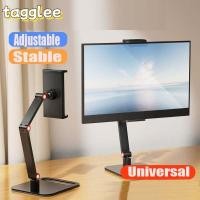 ราคา TAGGLEE ที่วางโทรศัพท์มอนิเตอร์ ที่วางแท็บเล็ตแบบพับได้แบบปรับได้ ขยายได้สากล 360 ฉากยึดแท็บเล็ตหมุนได้สําหรับ 12 17ใน (49507027016)