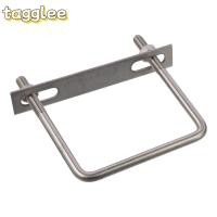 ราคา TAGGLEE Square U Bolts สแตนเลส M10 U Clamp Bolt เงิน M10 110 135 มม U Clamp Bolt พร้อมถั่วและแผ่น (48307018581)
