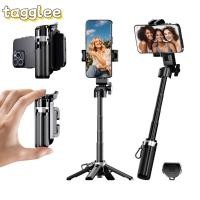 ราคา TAGGLEE ไม้เซลฟี่ขนาดเล็ก ชัตเตอร์ไร้สาย 10 ม ขาตั้งขาตั้งกล้องโทรศัพท์ 3 in 1 พร้อมรีโมทที่ถอดออกได้ 360 หมุนขยายจับบลูทูธไม้เซลฟี่ถ่ายภาพสด (47105868938)