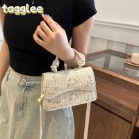ราคา กระเป๋าฟางสาน Tagglee ทำมือด้วยหวายและหญ้า ทรง Bohemian สะพายข้าง ความจุใหญ่ เหมาะสำหรับวันหยุด (53159005077)
