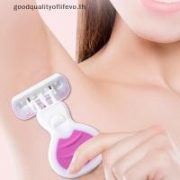 ราคา L Z Women Safety Razor 1 ชิ้นสแตนเลสคู่มือเคราโกนหนวด des Body Hair BIkini Underarm ต้นขาเครื่องโกนหนวดแบบพกพาโกนหนวด (57559349298)