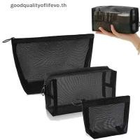 ราคา L Z Mesh Clear Cosmetic Bags Small Large Makeup Bag Portable Travel Toiletry Organizer Case Lipsti Storage Pouch (54908257209)