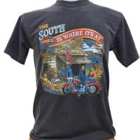 ราคา เสื้อฟอกเฟด90s เสื้อเฟด เสื้อ3dฮาเลย์ Southกระท่อม คอกลม ไม่มีตะเข็บข้าง ชายเสื้อเย็บเดี่ยว วินเทจ (53407287145)