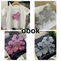 ราคา ส่งจากโรงงาน ออก24ชั่วโมง OOOK เสื้อ baby tee กลิสเตอร์ ชบา เพชรวิ้ง (24109672475)