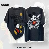 ราคา เกาหลี เสื้อวินเทจ disney เสื้อยืด oversize ผลิตจากผ้าฝ้าย 100 พิมพ์ลาย mickey mouse เหมาะ ผู้หญิง และ ผู้ชาย 3 (48501565492)