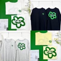 ราคา ส่งจากโรงงาน ออก24ชั่วโมง OOOK เสื้อยืด Oversize ผ้าCotton100 ผ้านุ่ม ทรงเกาหลี ใส่สบาย (24719403483)