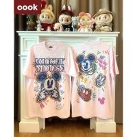 ราคา disney เสื้อยึด ผ้าเทคโนโลยี Sorona จากอเมริกา พิมพ์ลาย mickey mouse เสื้อยืด oversize เหมาะ ผู้หญิง และ ผู้ชาย 209 (40172631937)