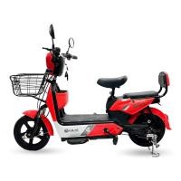 ราคา LULAE V8 จักรยานไฟฟ้า มอเตอร์ 500W แบตเตอรี่ 48V 12A Electric bike มีกระจกมองหลังไฟหน้า หลัง (5265357101)
