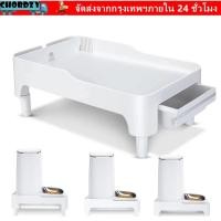 ราคา CHORDZY Feeder Bowl Holder ความสูงปรับคอป้องกัน Pet Feeders Holder BPA ฟรีลิ้นชัก Feeder วงเล็บยกระดับอุปกรณ์สัตว์เลี้ยง (48456440740)
