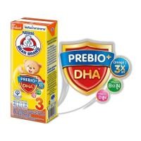 ราคา แพ็ค นมกล่องตราหมี สูตร 3 นมหมีน้ำผึ้ง ตราหมี พรีไบโอพลัสดีเอชเอ 1 แพ็คx4 กล่อง (28509477592)