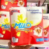 ราคา Mild กระดาษอเนกประสงค์ 2 ม้วน กระดาษหนา ซึบซัมทุกคราบมัน มายด์ ทิชชู่แผ่นใหญ่ ทิชชู่ซับน้ำมัน ทิชชู่เช็ดโต๊ะ (24135369789)