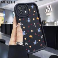 ราคา MHKETH เคสสำหรับ Xiaomi 11 Lite 4G 11 Lite 5G Ne 12 Lite เคสโทรศัพท์มีลายดอกไม้ส่วนบุคคล (42402962110)