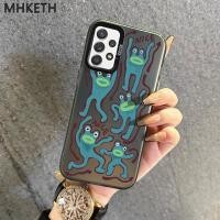 ราคา MHKETH เคสสำหรับ Samsung A52 4G A52 5G A52s 5G A51 M40S A50 A50S A53 5G A54 5G เคสโทรศัพท์มีลายกบการ์ตูนตลก (40603041391)