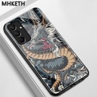 ราคา เคสสำหรับ Samsung A15 4G A15 5G A16 5G A13 5G A24 A54 A55 A34 A35 5G A13 Lite A14 5G เคสโทรศัพท์มีลายมังกร (47752519168)