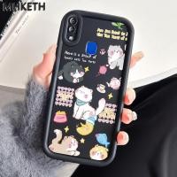 ราคา MHKETH เคสสำหรับ VIVO Y95 Y93 Y93s Y91 Y91i เคสโทรศัพท์กันกระแทกรูปแมวน่ารัก (44506665450)