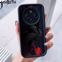 ราคา MHKEID เคสสำหรับ Xiaomi Redmi 14C 4G 14C 5G A3 Pro 4G A4 5G POCO C75 เคสโทรศัพท์ซิลิโคนกันกระแทกลายแมวสีดำสุดเท่ (29587824086)