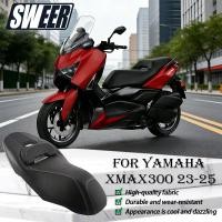 ราคา SWEER สําหรับ Yamaha XMAX300 Comfort Seat 2023 2025 เบาะโฟมหนาขนาดใหญ่ เบาะรองนั่งสไตล์วินเทจกันน้ํา ผ้าคลุมเบาะมอเตอร์ไซค์ระบายอากาศกันลื่น (53004753957)