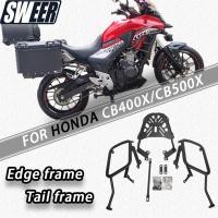 ราคา เหมาะสําหรับ Honda CB400X CB500x รถจักรยานยนต์ด้านข้างกล่องแร็คกล่องท้าย Quick Release ติดตั้งด้านข้างกล่องวงเล็บ (24634558699)