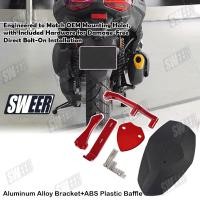ราคา SWEER สําหรับรถจักรยานยนต์ Yamaha XMAX300 ขายึดแผ่นหลังบังโคลนหลัง พอดีแม่นยํา ทนทานและแข็งแรง ป้องกันสนิมและป้องกันการเสียรูป ทนต่อการสึกหรอ เหมาะสําหรับใช้ดัดแปลง (28494221074)