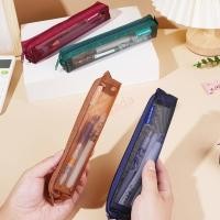 ราคา MDD Clear Mesh Pencil Case See Through Pencil Bag Light Weight Pen กระเป๋าดินสอ (56059284153)