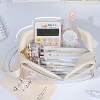 ราคา MDD กระเป๋าปากกาใสกันน้ําน้ําหนักเบากล่องดินสอปากกาแบบพกพา Organiser (53650915026)