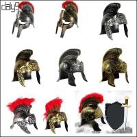 ราคา Dal หมวกกันน็อคอัศวินคอสเพลย์สําหรับผู้ใหญ่ Vintage Greek Roman Knight Headgear Carnival Party (46308350632)