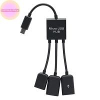 ราคา ONEPINK 3 In1 Micro USB OTG Adapter Cable Micro USB Male To USB Female Adapter USB Hub For Smartphoneputer Tablet 3 พอร์ต (55009312721)
