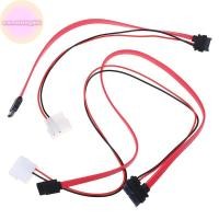 ราคา ONEPINK 7 6 Pin Slimline SATA Cable สําหรับสายเคเบิลอะแดปเตอร์ SATA DVD CD RW (42405817182)