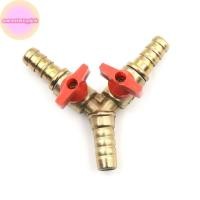ราคา ONEPINK Clamp Tee Brass Y 3 Way Shut off Ball Valve Fitting Hose Fuel Gas 3 8 10mm (44609001585)