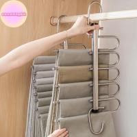 ราคา ONEPINK พับ Magic แขวนกางเกง 5 9 ชั้นสแตนเลสประหยัดพื้นที่เสื้อผ้า Ra Organizer สําหรับตู้เสื้อผ้ากางเกงยีนส์กางเกงผ้าพันคอ (56758605358)