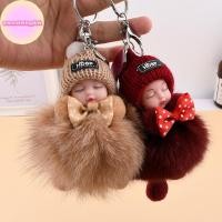 ราคา ONEPINK Sleeping Baby พวงกุญแจน่ารักตุ๊กตาปุยตุ๊กตาพวงกุญแจผู้หญิงสาวกระเป๋าจี้รถยนต์ Key แหวน Bapa ตกแต่งของขวัญ (56459325849)