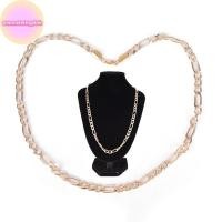 ราคา ONEPINK Fashion 18K Gold Plated Mens Punk Chain Nelace Women Long Nelace Jewelry (53608495548)