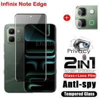 ราคา สําหรับ Infinix Note Edge 4G 5G 2026 โค้งความเป็นส่วนตัวกระจกนิรภัยป้องกันหน้าจอคลุมทั้งหมดฟิล์มป้องกันโทรศัพท์สําหรับ NoteEdge เลนส์กล้อง (56406418050)
