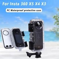 ราคา สําหรับ Insta 360 X5 X4 X3 PC Dive กรณีกันน้ําเปลือกป้องกันสําหรับ Insta360X5 Insta360X4 Insta360X3 Action กล้องอุปกรณ์เสริมเดิม (56305078938)