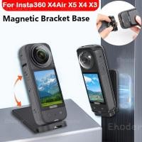 ราคา สําหรับ Insta 360 X4Air X5 X4 X3 Multifuctional Magnetic Bracket Mount สําหรับ Insta360X4Air Insta360X5 Insta360X4 Insta360X3 อะแดปเตอร์แม่เหล็กผู้ถือพวงมาลัยวงเล็บ (55603763614)