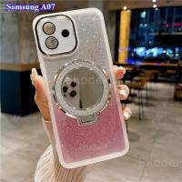 ราคา SAMSUNG Gradient GlitterปลอกสําหรับSamsung Galaxy A07 A17 4G 5G 2025 เคสโทรศัพท์พร้อมกระจกผู้ถือแหวนซิลิโคนSoft StarสําหรับSamsungA07 07 SamsungA17 17 TPU Slimกลับกรณี (42867454519)