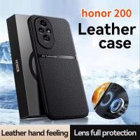 ราคา Honor 200 Pro 5G 2024 Simple หนังฝาครอบโทรศัพท์นุ่มสําหรับ Honor200 Honor200Pro 200Pro Honor200Lite 200 Lite TPU กันกระแทกกันชนกลับกรณี (29907118100)