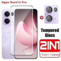 ราคา 2in1 กระจกนิรภัยสําหรับ OPPO Reno 13 14 Pro F 5G 2024 ขอบโค้งป้องกันหน้าจอฟิล์มสําหรับ Reno13 Reno13Pro 13Pro Reno13F 13F Reno14 Reno14Pro กล้องเลนส์ป้องกันฟิล์ม (29421450495)