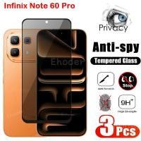 ราคา ความเป็นส่วนตัวกระจกนิรภัยสําหรับInfinix Note 60 Pro Note60Ultra 5G 2026 เลนส์กล้องป้องกันหน้าจอกระจกสําหรับNote 60Ultra Note60 Note60Proคลุมทั้งหมดฟิล์มแก้ว (28594314809)