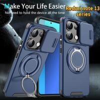 ราคา กันกระแทก Push Window สําหรับ Redmi หมายเหตุ 13 Pro Plus Note13 4G 5G 2024 หรูหราแม่เหล็กสําหรับ Redmi Note13Pro Note13ProPlus Note13Pro ขาตั้งป้องกันกลับกรณี (27763756307)