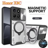 ราคา กันกระแทกแม่เหล็กสําหรับ Honor X8C X8B X8A 4G 5G 2025 โทรศัพท์สําหรับ HonorX8C X8 C HonorX8B HonorX8A X8 Lite ขาตั้งวงเล็บกรณี (26480674046)