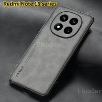 ราคา ปลอกสําหรับ Redmi หมายเหตุ 15 Pro Plus 4G 5G 2026 เคสโทรศัพท์ Lambskin Texture หนัง TPU นุ่มกันกระแทกสําหรับ Note15 Note15Pro Note15ProPlus Note15Pro ฝาหลัง (42878546700)