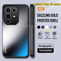 ราคา สําหรับ infinix Note 50 Pro Plus 50X 4G 5G 2025 เคสโทรศัพท์หรูหราสี AG พราว Frosted ปลอกสําหรับ Note50 Note50Pro Note50Pro 50Proplus Note50X Note50S 50S กันกระแทกปกหลัง (29333658395)