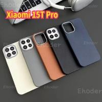 ราคา หรูหรา Matte หนังสําหรับ Xiaomi 15T 14T Pro 4G 5G 2025 เคสโทรศัพท์ซิลิโคนกันกระแทกสําหรับ Mi 15TPro 15 T Xiaomi15T Xiaomi15TPro 15TPro TPU กลับกรณี (46000112666)