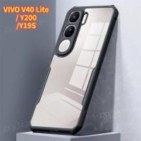 ราคา เกราะกันกระแทกสําหรับ Vivo V40 Lite Y200 Y19S 5G 4G 2024 เคสโทรศัพท์โปร่งใสอะคริลิคสําหรับ V40Lite VivoY200 Y 200 VIVOY19S Y 19S กล้องป้องกันกรณี (26568143232)