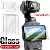 ราคา กระจกนิรภัยสําหรับ DJI Osmo Pocket 4 3 ป้องกันหน้าจอเลนส์กล้องสําหรับ DJIOsmo Pocket4 Pocket3 ฟิล์มป้องกันอุปกรณ์เสริม (45409020699)