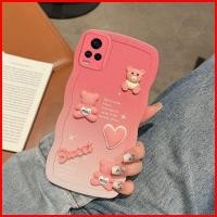 ราคา เคส Vivo V20 Pro เคส Vivo V20Pro เคส Vivo V23e V23 V20Pro เคสโทรศัพท์มือถือ tpu แบบนิ่ม ลายการ์ตูนน่ารัก 3D ไล่โทนสี สีชมพู สีฟ้า สําหรับ MMX (22441602126)